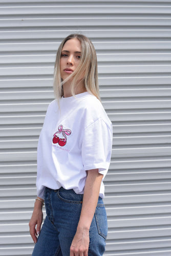 See You Soon Tee- White (PRE ORDER)