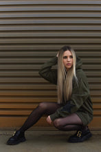 Load image into Gallery viewer, Light of Night Hoodie Olive