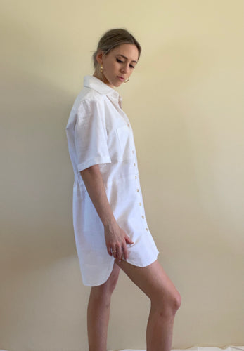 Evie Shirt Dress (made to order)